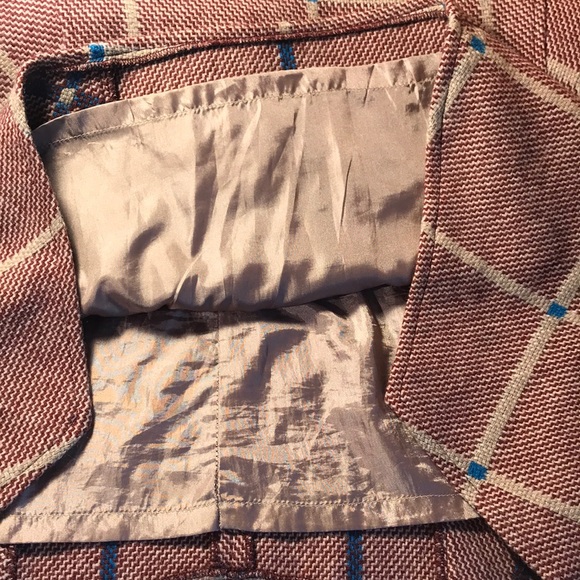 Wool Blend Midi High Low Winter Dress - Picture 7 of 10